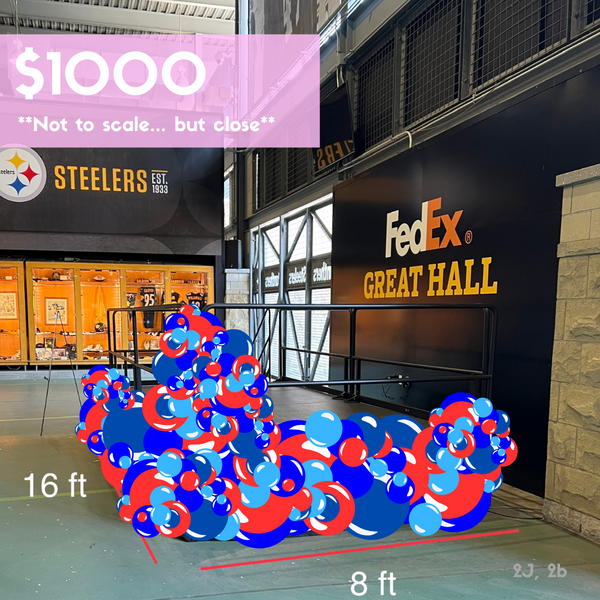 USGA Custom Balloon Installation - Job ID: 120724USGA