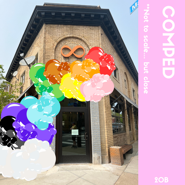 5801 PRIDE Custom Balloon Installation - Job ID: 053123PRIDE