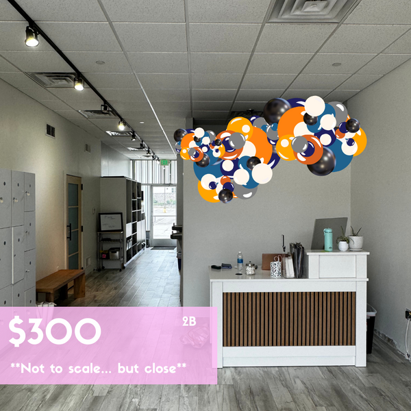 BARRE 3 Custom Balloon Installation - Job ID: 052824B3