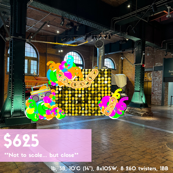 Uncorked 2024 Custom Balloon Installation - Job ID: 030824HHC