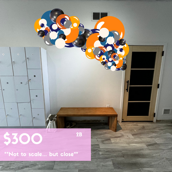 BARRE 3 Custom Balloon Installation - Job ID: 052824B3