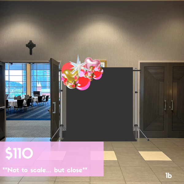 Zachary's Mission Custom Balloon Installation - Job ID: 110125SharingHearts