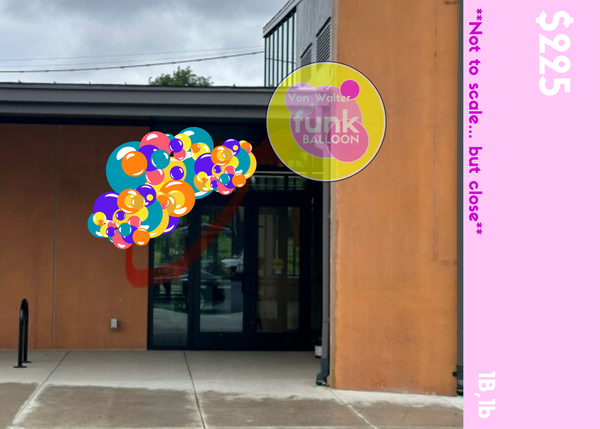 Steel City Squash Custom Balloon Installation - Job ID: 090724SCS