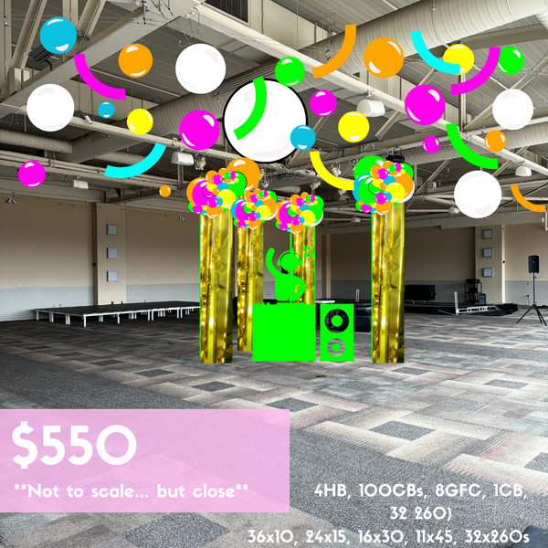 Uncorked 2024 Custom Balloon Installation - Job ID: 030824HHC