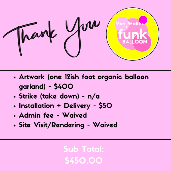 Highmark Custom Balloon Installation - Job ID: 091123highmark