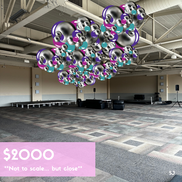 Heinz HC UNCORKED 2025 Custom Balloon Installation - Job ID: 030725HHCUC