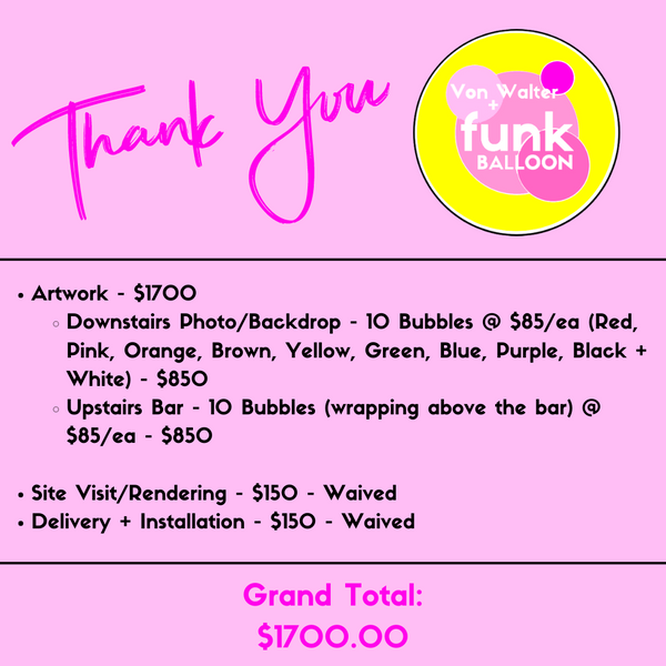 5801 PRIDE Custom Balloon Installation - Job ID: 052924PRIDE