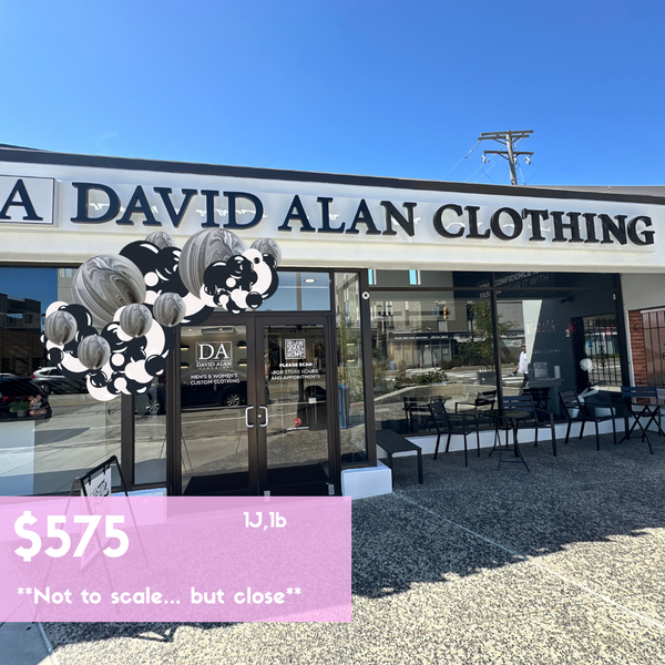 David Alan Custom Balloon Installation - Job ID: 091324aac