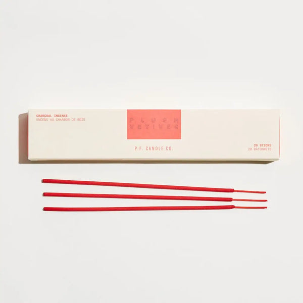Plush Vetiver Incense from P.F. Candle Co.