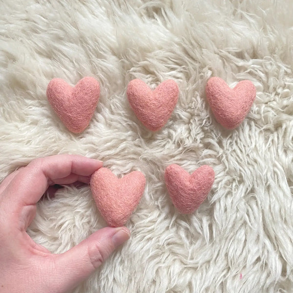 Wool Felt Heart