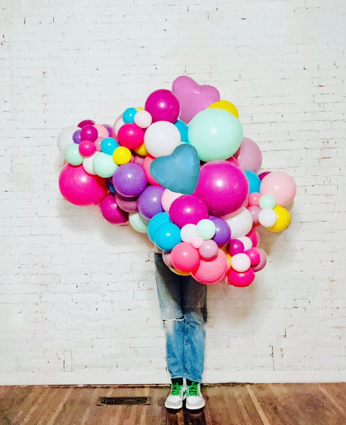 YOU'RE SWEET! Organic Dubble Bubble MINI Balloon Garland