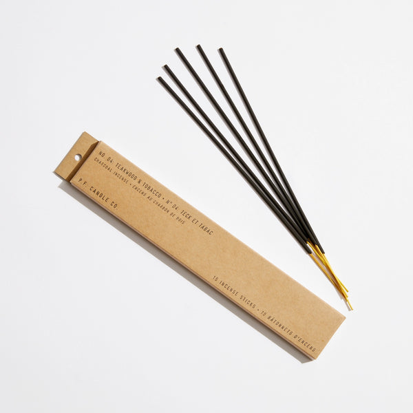 Teakwood + Tobacco Incense from P.F. Candle Co.