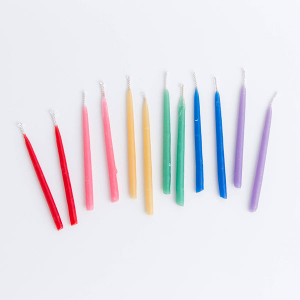 Knot & Bow Beeswax 🌈 Party Candles