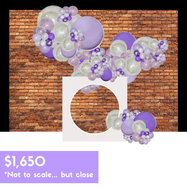 Berger Batmitzvah Custom Balloon Installation - Job ID: 050623AASHE