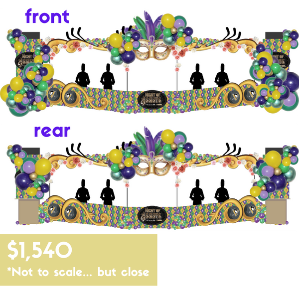 Night of Assists Custom Balloon Installation - Job ID: 022123joemineoCR