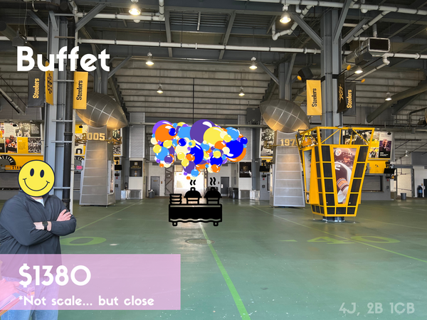 Friendship Circle Custom Balloon Installation - Job ID: 052123FC