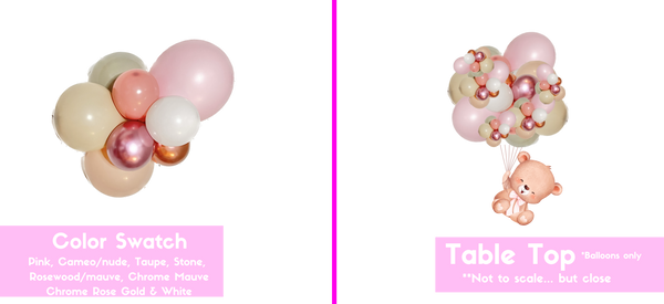 Poale Zedeck Custom Balloon Installation - Job ID: 110222POALE
