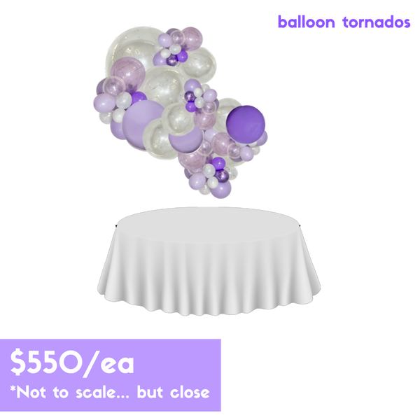 Berger Batmitzvah Custom Balloon Installation - Job ID: 050623AASHE