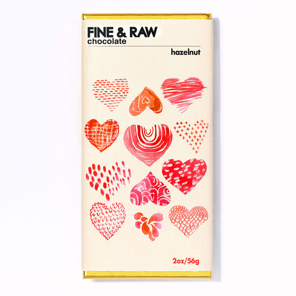 Valentines - Hazelnut Butter Bar - 2oz
