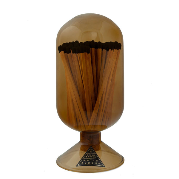 Match Cloche - Amber (Black Match tips)