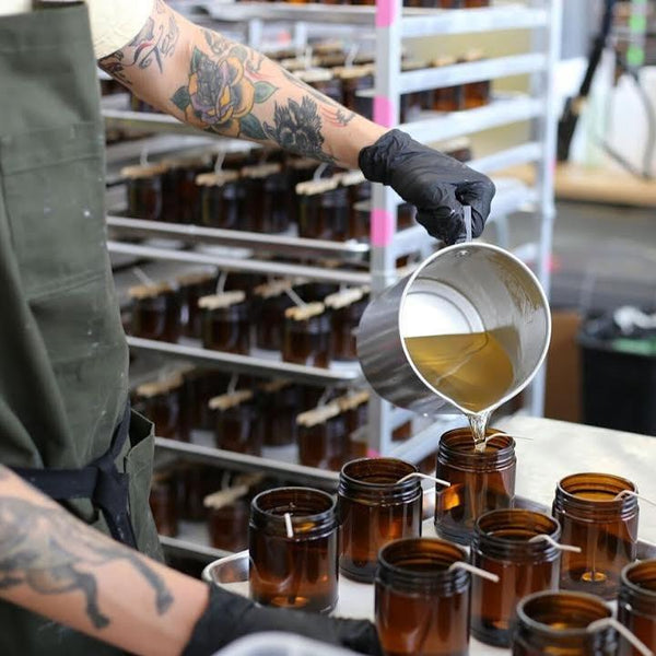 Amber & Moss Soy Candle from P.F. Candle Co.