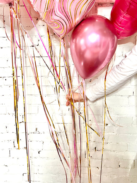 ā¤ļø 'Dusty Love' Valentine's Day Balloon Bouquet ā¤ļø