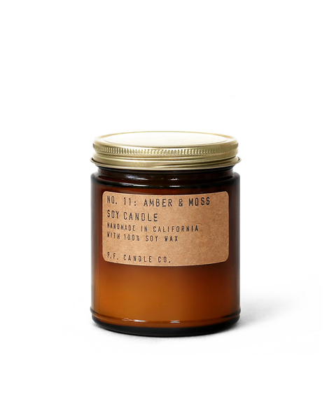 Amber & Moss Soy Candle from P.F. Candle Co.