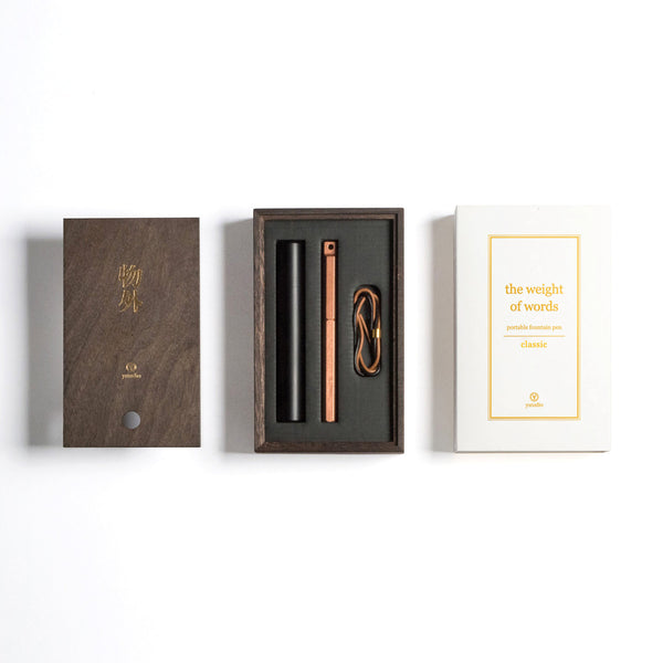 Ystudio Portable Fountain Pen- Copper