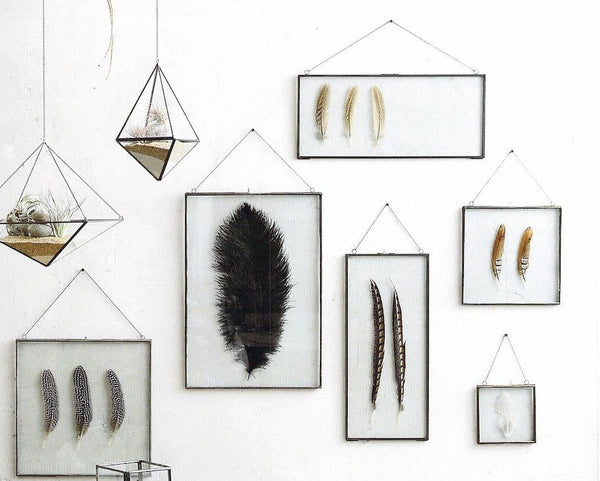 Iron-Edged Hanging Picture Frame