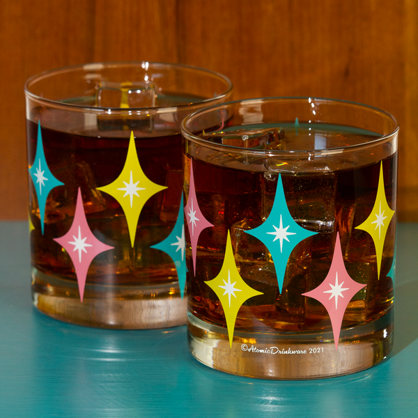 Set of 2 Rocks Glasses - Starlite