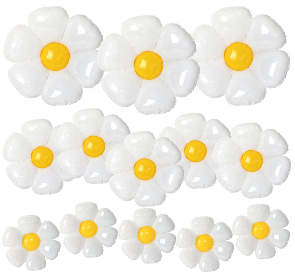 foil daisy balloon