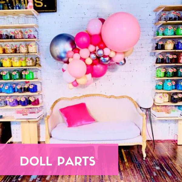 'Doll Parts' Organic Balloon Burst ✨