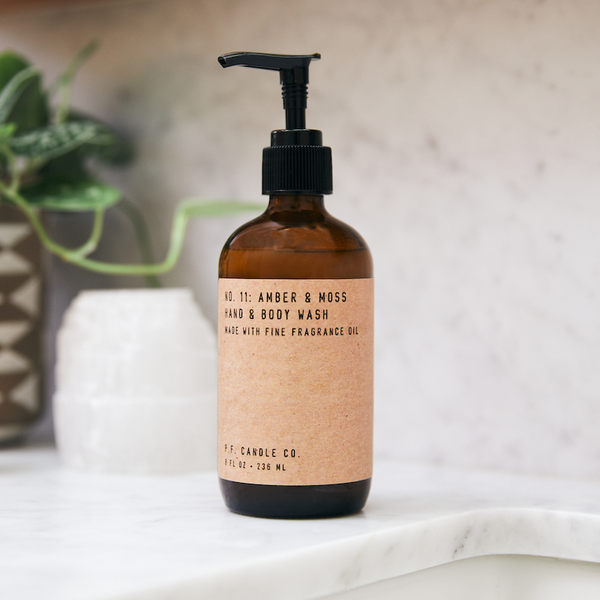 Amber & Moss - 8 oz Hand & Bodywash