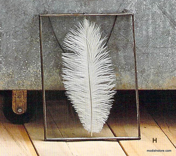 Iron-Edged Hanging Picture Frame