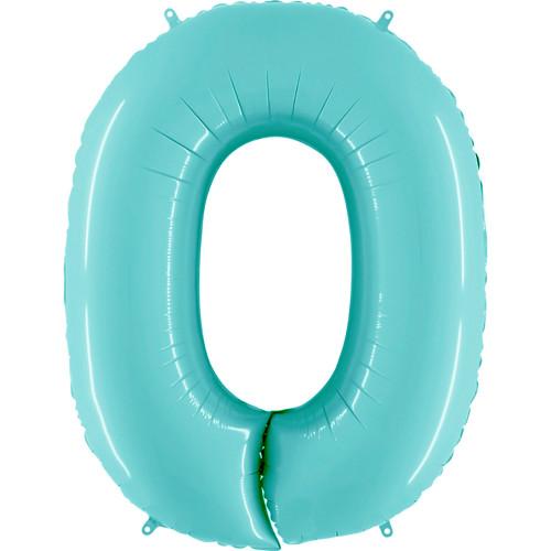 34" '0' Number Balloon (more colors)