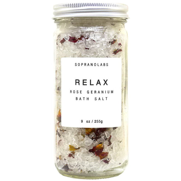 Soprano Labs Rose Relax Bath Salts