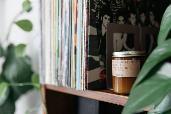 Teakwood & Tobacco Soy Candle from P.F. Candle Co.