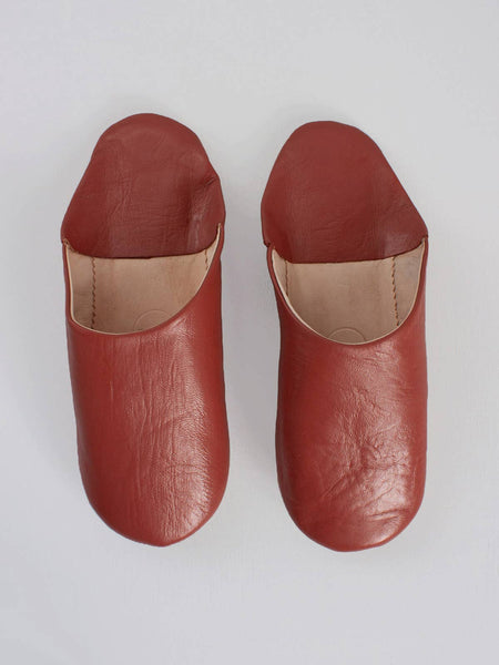 Men's Moroccan Slipper - Terracotta