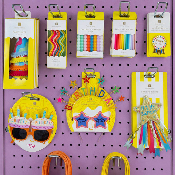 Bobble Birthday Candles - 8 Pack | Cake Candles