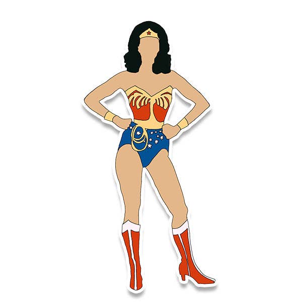 Wonder Woman Super Hero Pop Icon Vinyl Sticker