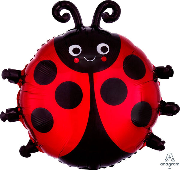 18" Ladybug foil helium balloon delivery pittsburgh