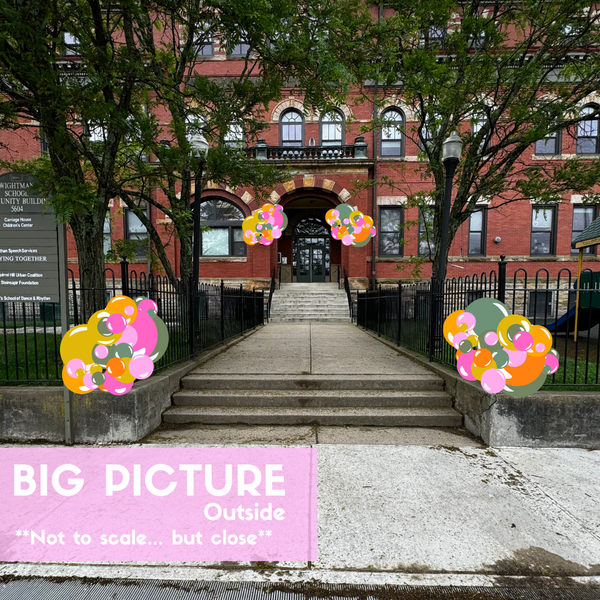 Carriage House Custom Balloon Installation - Job ID: 091424FENNEMMA