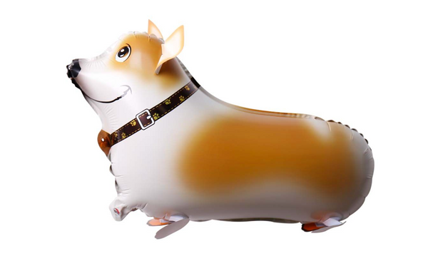 22 inch corgi foil helium balloon for pick up and delivery in pittsburgh