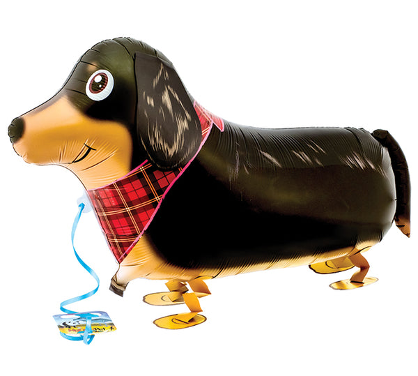 26 in helium filled dachshund foil balloon for pick up and delivery in pittsburgh