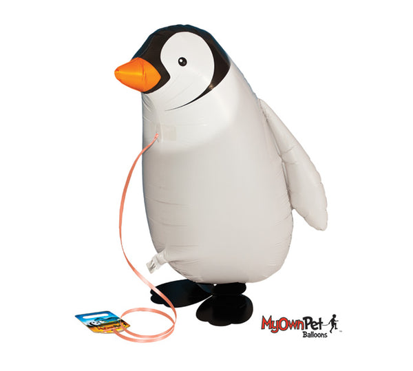 26" foil helium filled penguin pet balloon for pick up and delivery in pittsburgh