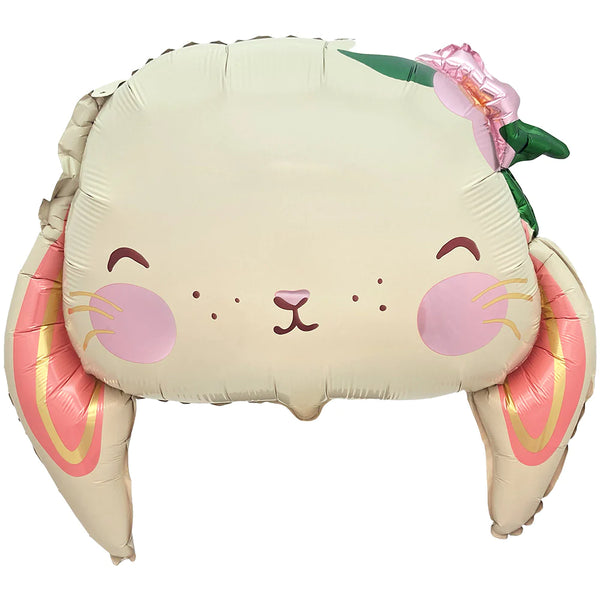 26" Floppy Ears Bunny Foil Balloon