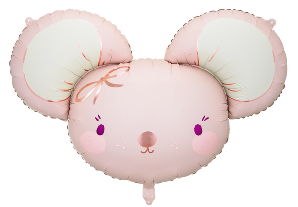 29 inch soft pink cute mouse or koala foil helium balloon delivery pittsburgh