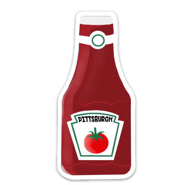 Pittsburgh Ketchup Magnet