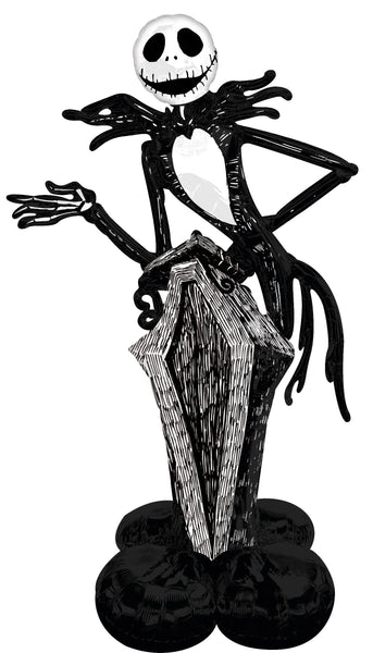 64 inch jack skellington air filled foil halloween balloon for pick up and delivery in Pittsburgh