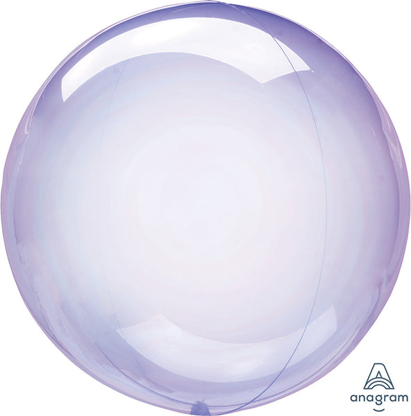 18" Purple Crystal Clearz